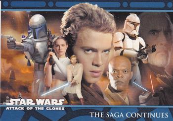 2002 Topps Star Wars: Attack of the Clones (UK) #1 Title Card Front