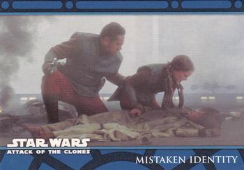 2002 Topps Star Wars: Attack of the Clones (UK) #4 Mistaken Identity Front