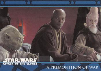 2002 Topps Star Wars: Attack of the Clones (UK) #5 A Premonition of War Front