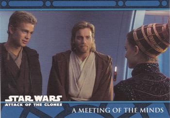 2002 Topps Star Wars: Attack of the Clones (UK) #8 A Meeting of the Minds Front