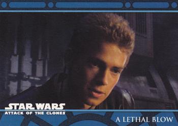 2002 Topps Star Wars: Attack of the Clones (UK) #20 A Lethal Blow Front