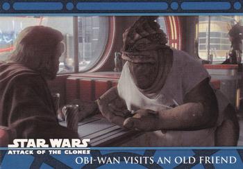 2002 Topps Star Wars: Attack of the Clones (UK) #24 Obi-Wan Visits an Old Friend Front