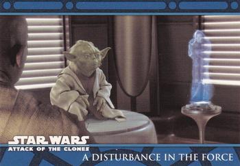 2002 Topps Star Wars: Attack of the Clones (UK) #34 A Disturbance in the Force Front