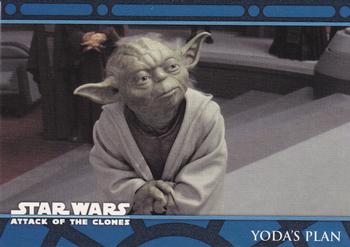 2002 Topps Star Wars: Attack of the Clones (UK) #51 Yoda's Plan Front