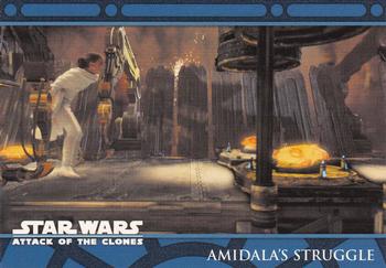 2002 Topps Star Wars: Attack of the Clones (UK) #56 Amidala's Struggle Front