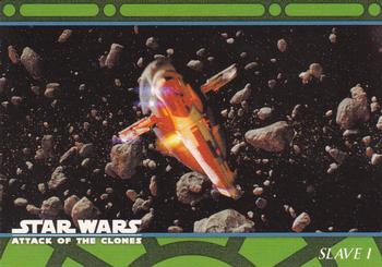 2002 Topps Star Wars: Attack of the Clones (UK) - Vehicles #V5 Slave I Front