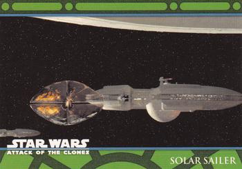 2002 Topps Star Wars: Attack of the Clones (UK) - Vehicles #V10 Solar Sailer Front