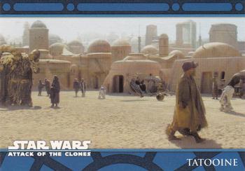 2002 Topps Star Wars: Attack of the Clones (UK) - Planets #P4 Tatooine Front