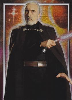 2002 Topps Star Wars: Attack of the Clones (UK) - Characters #C4 Count Dooku Front