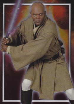 2002 Topps Star Wars: Attack of the Clones (UK) - Characters #C8 Mace Windu Front