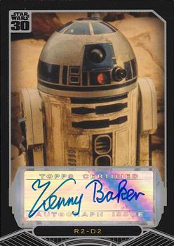 2007 Topps Star Wars 30th Anniversary - Autographs #NNO Kenny Baker Front