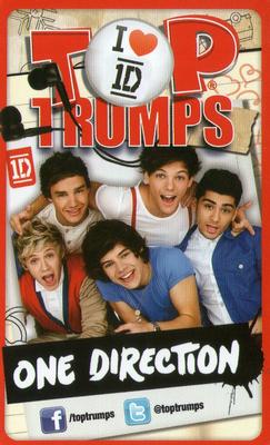 2013 Top Trumps One Direction The Journey So Far #NNO Forming On The X Factor Back