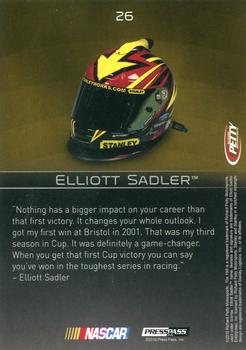 2010 Press Pass Premium #26 Elliott Sadler Back