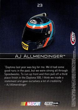 2010 Press Pass Premium #23 A.J. Allmendinger Back