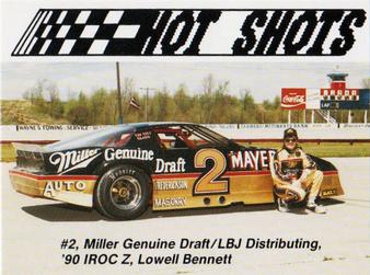 1990 Hot Shots Second Edition #1084 Lowell Bennett Front