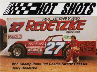1990 Hot Shots Second Edition #1085 Jerry Redetzke Front