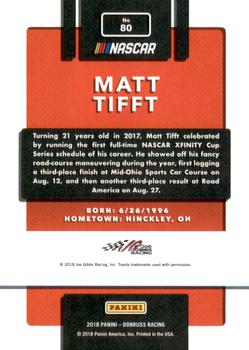 2018 Donruss - Gold Foil #80 Matt Tifft Back
