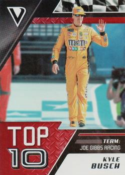 2019 Panini Victory Lane - Top 10 #T4 Kyle Busch Front