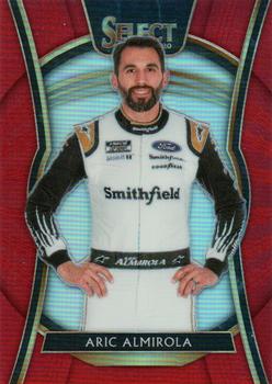 2020 Panini Chronicles - Select Red #12 Aric Almirola Front