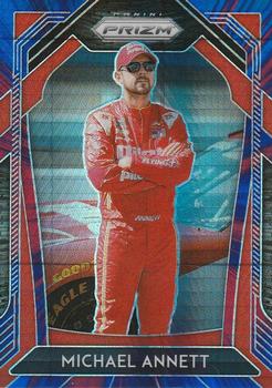 2020 Panini Prizm - Red and Blue Hyper Prizm #39 Michael Annett Front