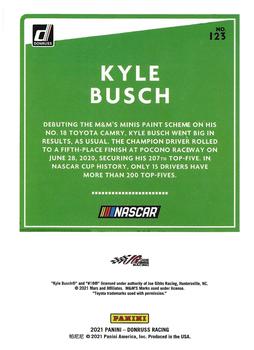 2021 Donruss - Green #123 Kyle Busch Back