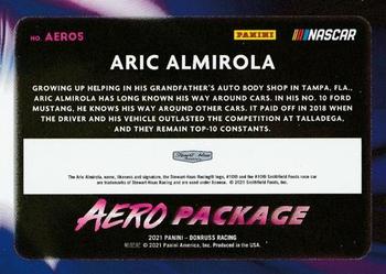 2021 Donruss - Aero Package #AERO5 Aric Almirola Back