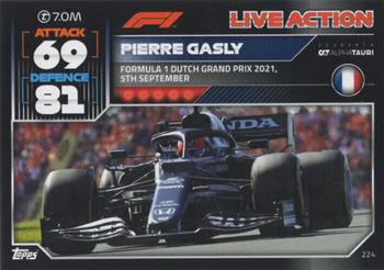 2022 Topps Turbo Attax F1 #224 Pierre Gasly Front