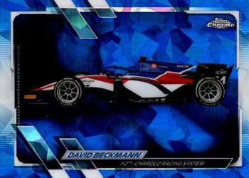 2021 Topps Chrome Sapphire Edition Formula 1 #128 David Beckmann Front