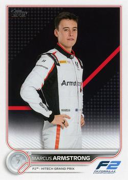 2022 Topps Formula 1 #84 Marcus Armstrong Front