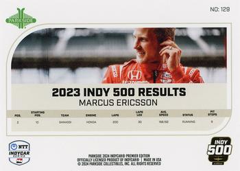 2024 Parkside IndyCar Premier Edition #129 Marcus Ericsson Back