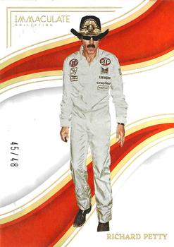 2023 Panini Chronicles - Immaculate Holo Gold #42 Richard Petty Front
