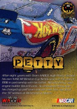 1997 Wheels Viper - Black Racer #16 Kyle Petty Back