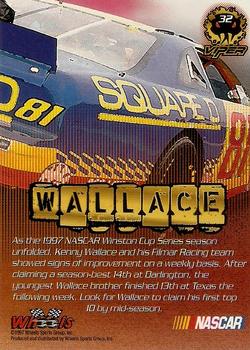 1997 Wheels Viper - Black Racer #32 Kenny Wallace Back