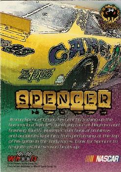 1997 Wheels Viper - Black Racer #34 Jimmy Spencer Back