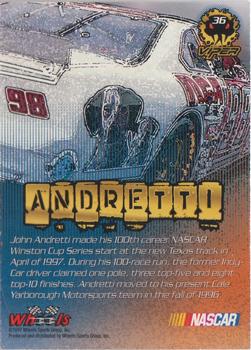 1997 Wheels Viper - Black Racer #36 John Andretti Back