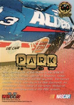 1997 Wheels Viper - Black Racer #37 Steve Park Back