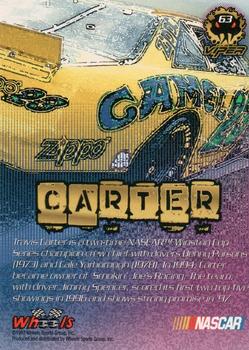 1997 Wheels Viper - Black Racer #63 Travis Carter Back