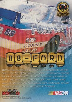1997 Wheels Viper - Black Racer #79 #88 Ford Back