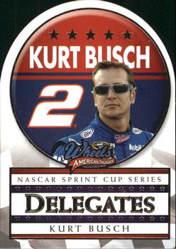 2008 Wheels American Thunder - Delegates #D5 Kurt Busch Front