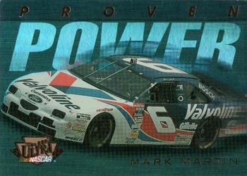 1996 Ultra Update - Proven Power #10 Mark Martin Front