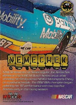 1997 Wheels Viper #49 Joe Nemechek Back