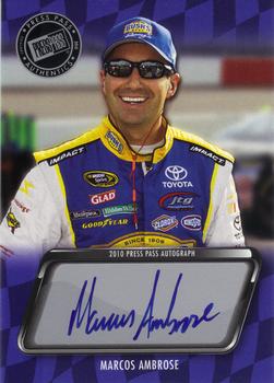 2010 Press Pass - Autographs #NNO Marcos Ambrose Front