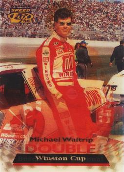 1996 Pinnacle Speedflix #48 Michael Waltrip Front
