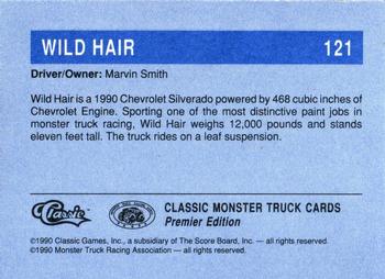 1990 Classic Monster Trucks #121 Wild Hair Back