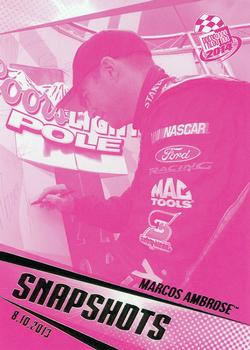 2014 Press Pass - Color Proofs Magenta #90 Marcos Ambrose Front