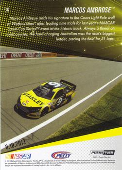 2014 Press Pass - Color Proofs Magenta #90 Marcos Ambrose Back