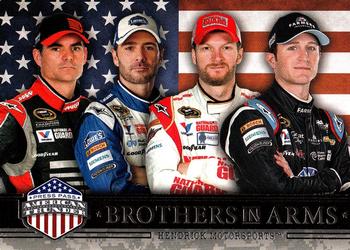 2014 Press Pass American Thunder #51 Jeff Gordon / Jimmie Johnson / Dale Earnhardt Jr. / Kasey Kahne Front