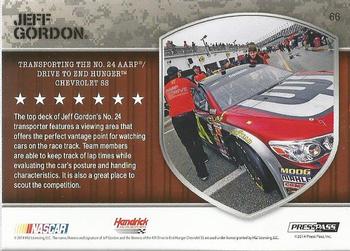 2014 Press Pass American Thunder #66 No. 24 AARP/Drive to End Hunger Chevrolet SS Back