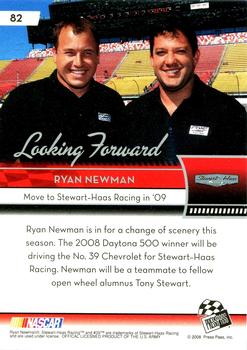 2009 Press Pass #82 Ryan Newman Back
