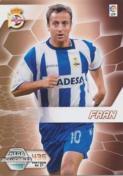 2005-06 Panini Megacracks La Liga  #410 Fran Front
